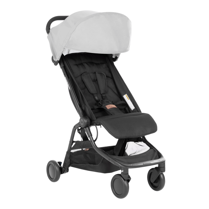 Poussette Mountain Buggy Nano V3 + Sac de transport - Silver - Compactes