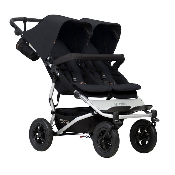 Poussette Double Mountain Buggy Duet V3.2 - Black - Poussette Doubles