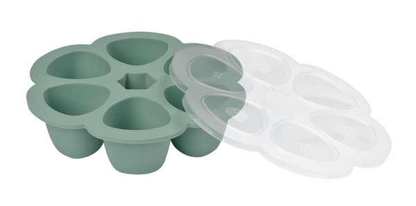 Multiportions Silicone 6x90ml Béaba - Vert Sauge