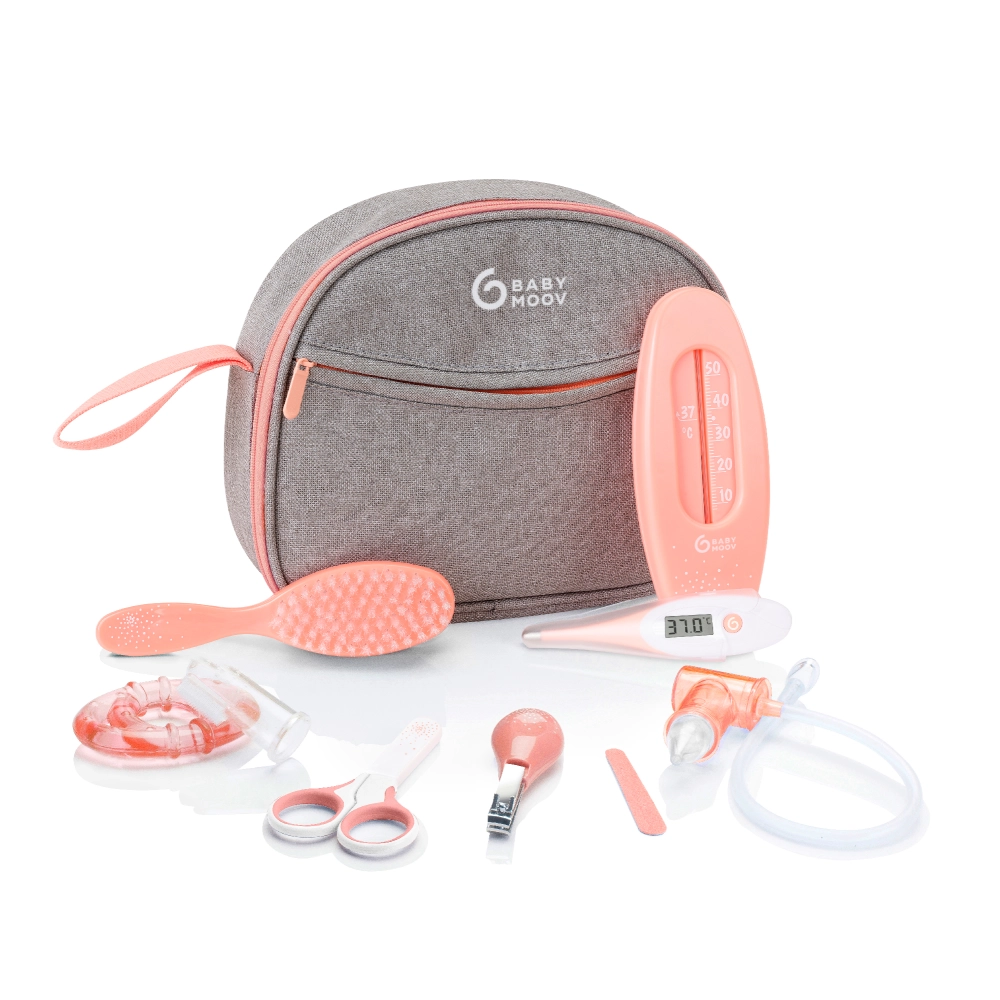 BABYMOOV Trousse de soin - 9 accessoires - p&ecirc;che